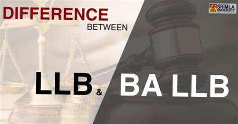 difference between bsc and llb